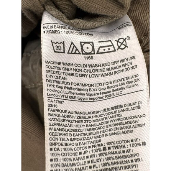 Banana Republic Jacket Womens Small Olive Green Utility Field Military Pockets - Picture 9 of 10